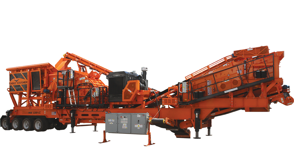 1200-CC with Pre-Screen Feeder