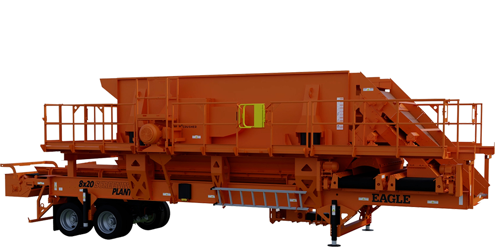 8×20 Screen Plant w/ Blending Gates